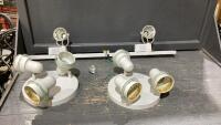 BOX W/ (3) LIGHT FIXTURES