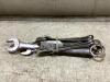 (8) SAE/METRIC ASSORTED WRENCHES & (1) METRIC LINE WRENCH 3/8 TO 15/16