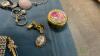 COSTUME JEWELRY, WATCH & BANQUET SIZE TABLECLOTH - 6