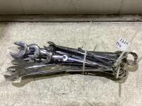 (15) WRENCHES SAE - 1/4 TO 1-1/8