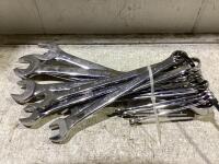 (15) WRENCHES - SAE 5/16 TO 1-1/8