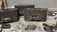 BOX W/(3) SIRIUS SPEAKERS AND SIRIUS RADIO
