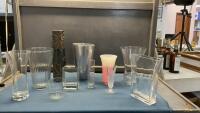 ASSORTED VASES - VARIOUS SIZES & STYLES