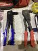 MILWAWKEE TOOL BAG W/ TUBE BENDER, EXTENSION CORD, VERNIER CALIPER, WIRE WHEEL BRUSHES & MISCELLANEOUS - 5