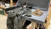 KOOLAH SLICKER + LEATHER WESTERN HAT