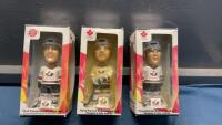 (3) NHL BOBBLEHEAD COLLECTIBLE