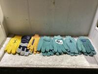 (7) PAIRS OF ASSORTED WORK GLOVES