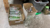 (2) BOXES W/ POP & MILK BOTTLE COLLECTION