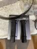 SHOP BOX OF MISC W/ FLIPPERS, GOGGLES, BMX GRIPS, (2) QUICKTRONIC & PROPANE HOSE - 3