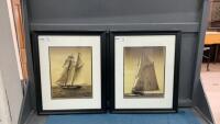 (2) SAILBOAT PICTURES