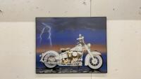 MOTORCYCLE PICTURE ON BOARD