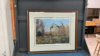 DUCKS UNLIMITED &ldquo;BACKWATER&rdquo; PRINT BY SCOT STORM