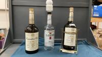 (2) CANADIAN CLUB & LAMBS RUM TEXAS MICKEY&rsquo;S
