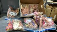 BOX FULL OF BARBIE DOLLS AND OTHER DOLLS