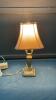 SMALL TABLE LAMP - METAL BASE - 2