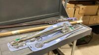 CURTAIN RODS, ROLLER SHADE