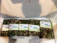 (5) CREATIVE CURA BURLAP 54IN X 48IN