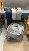 LARGE BAG OF CUT JERSEY FABRIC PIECES &hellip;.COTTON/SPANDEX