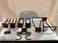 BOX OF WALL HOOKS