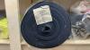 LARGE ROLL OF NAVY RIBBED TUBE FABRIC - 95%COTTON/5%SPANDEX - 2