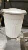 (2)ITEMS - COOL MIST HUMIDIFIER + WHITE PLASTIC GARBAGE BIN - 4