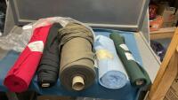SMALL ROLLS OF TUBE FABRIC -RIBBED & COMPACTED JERSEY&hellip; COTTON/SPANDEX.