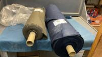 (2) ROLLS OF TUBE FABRIC - COTTON/SPANDEX