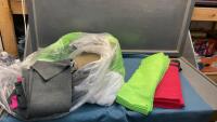 VARIOUS PIECES OF CUT FABRIC - RIBBED AND COMPACTED JERSEY&hellip;ALL ARE STRETCH