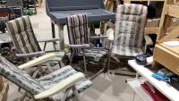 (4) LAWN CHAIRS