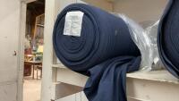 LARGE ROLL OF RIBBED FABRIC - 95% COTTON, 5% SPANDEX