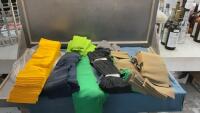 STRIPS OF RIBBED FABRIC - COTTON W/ SPANDEX