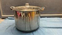 15 LITRE STOCKPOT - ROSSNER STAINLESS STEEL