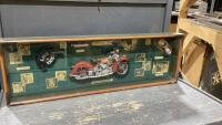 MOTORCYCLE THEME SHADOW BOX