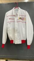 VINTAGE SNAP-ON &ldquo;RICK MEARS&rdquo; 1988 INDY 500 WINNER LIGHT JACKET