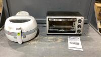 T-FAL ACTIFRY + BLACK + DECKER TOASTER OVEN