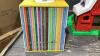 (3) ITEMS - BEATRIX POTTER PETER RABBIT BOOKS, LITTLE PEOPLE BARN, ACTIVITY TOY - 3