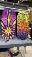 (2) BODY BOARDS
