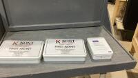 (3) FIRST AID KITS