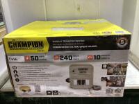 CHAMPION GLOBAL POWER EQUIPMENT MANUAL TRANSFER SWITCH
