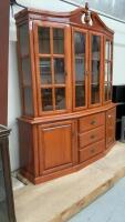DISPLAY/CHINA CABINET - 2 PIECE