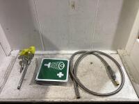 SHOP BOX OF EYEWASH STATION KIT
