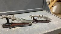 (2) COLLECTIBLE KNIVES