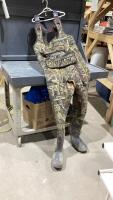 HISEA CHEST WADERS SIZE 9