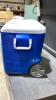 RUBBERMAID 2-WHEEL COOLER WITH EXTENSION HANDLE - 2