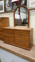 DEFEHR 6-DRAWER DRESSER & MIRROR