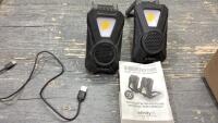 BOX W/(2)BLUETOOTH SPEAKER/LIGHT UNITS