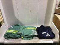 SHOP BOX OF (3) COVERALLS