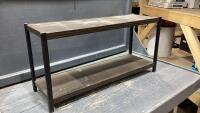 SMALL METAL SHELF UNIT