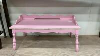 COFFEE TABLE PAINTED PINK