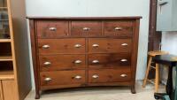 LARGE 9-DRAWER DRESSER
